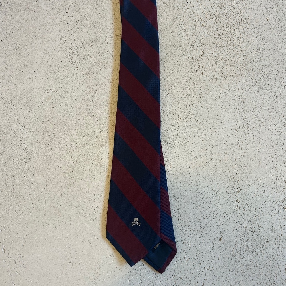Rugby Ralph Lauren skull repp stripe tie men